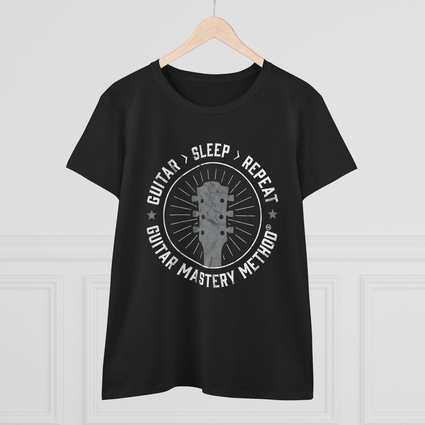 Women's Guitar>Sleep>Repeat Tee
