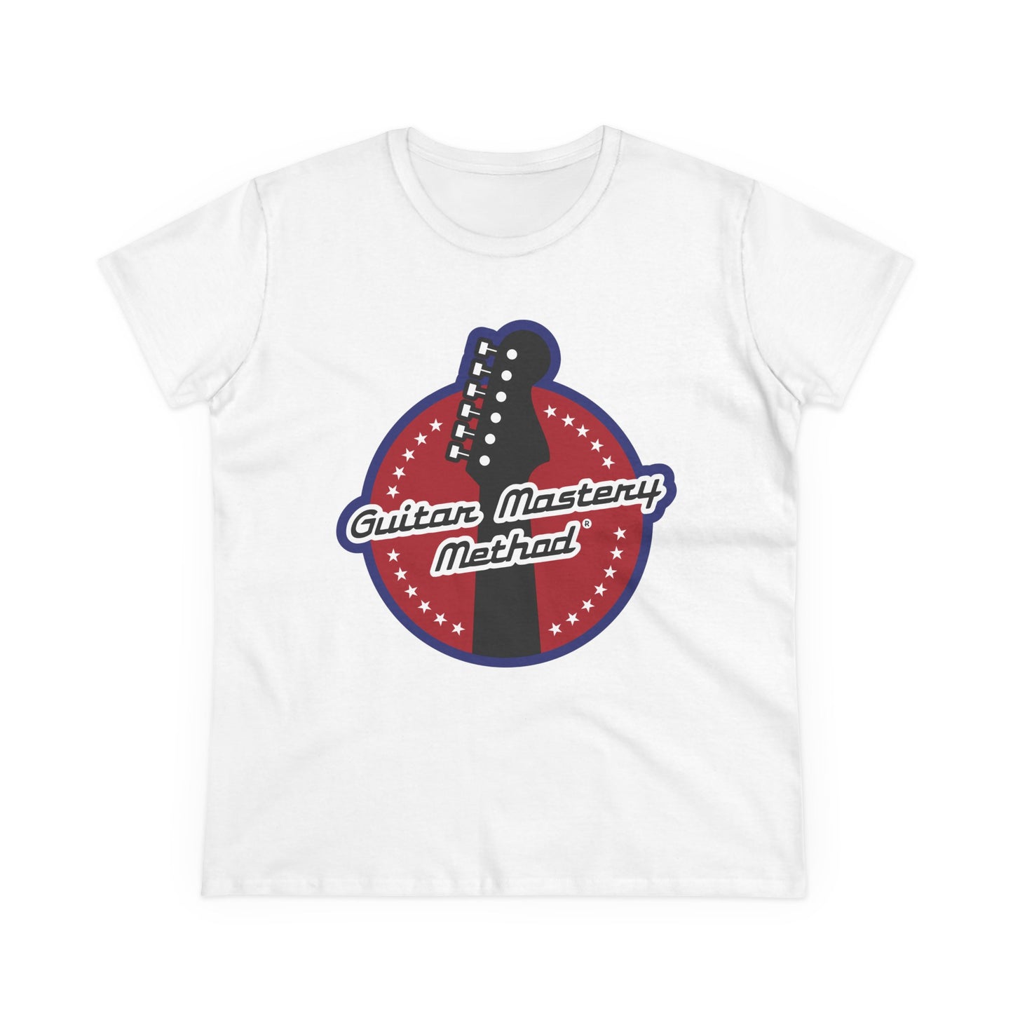 Women's Red Mastery Emblem Tee