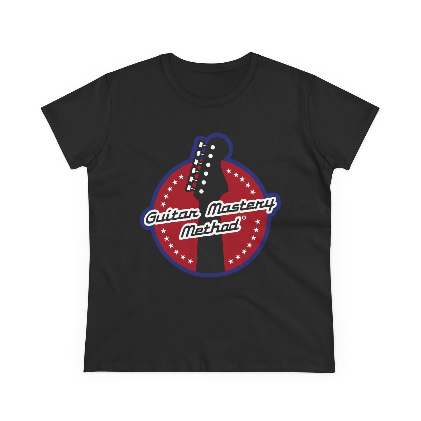 Women's Red Mastery Emblem Tee
