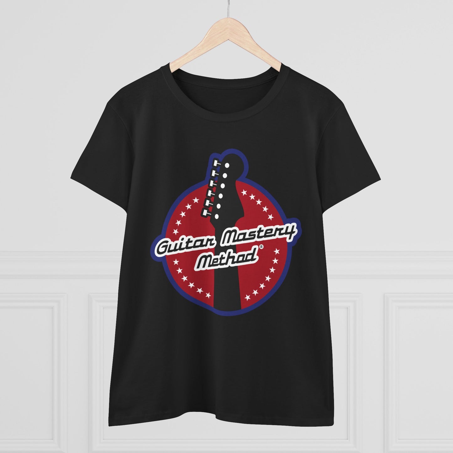 Women's Red Mastery Emblem Tee