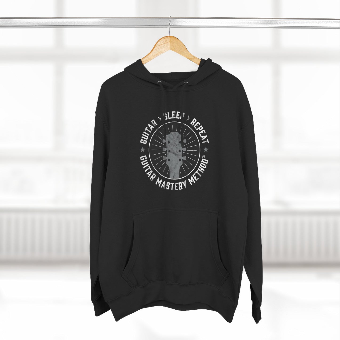 Guitar>Sleep>Repeat Unisex Hoodie