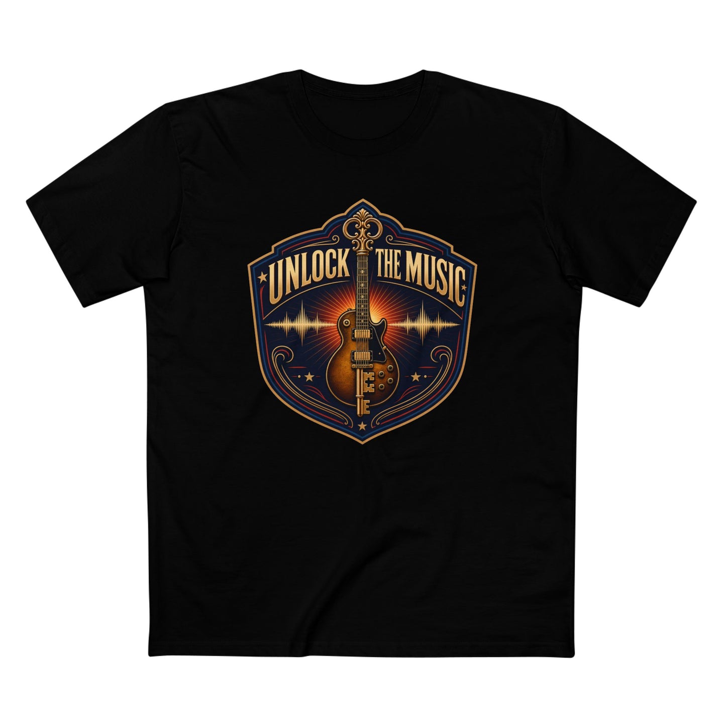 Men's Unlock The Music Logo Tee