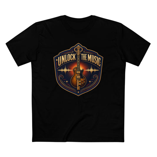 Men's Unlock The Music Logo Tee