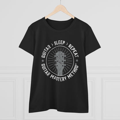 Women's Guitar>Sleep>Repeat Tee