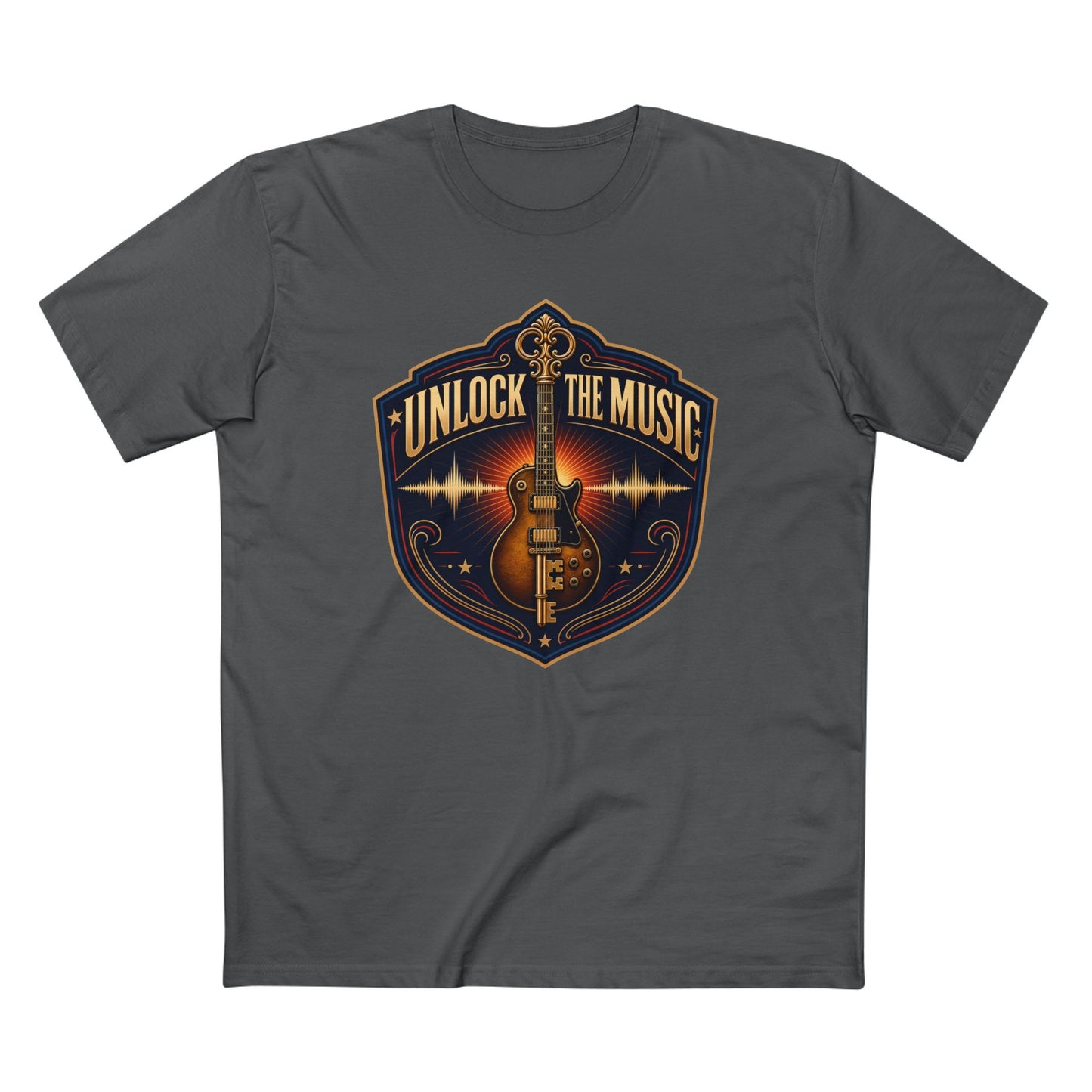 Men's Unlock The Music Logo Tee
