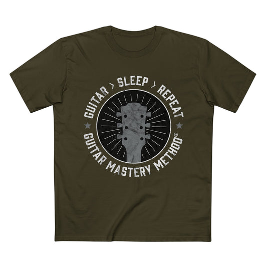 Men's Guitar>Sleep>Repeat Tee