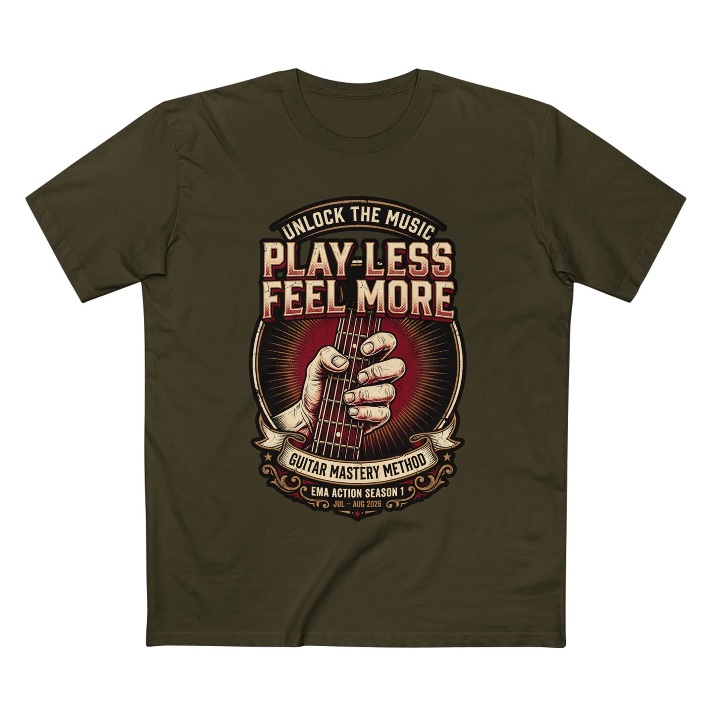 Men's Play Less Feel More Tee