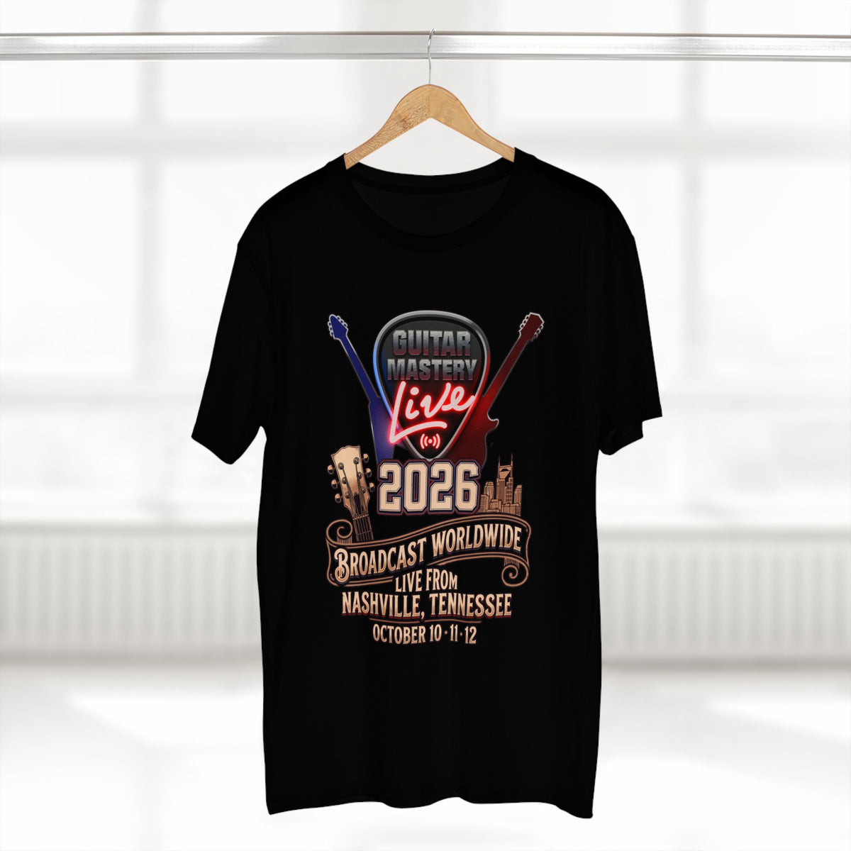 Guitar Mastery Live Worldwide Tee