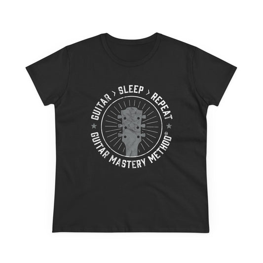 Women's Guitar>Sleep>Repeat Tee
