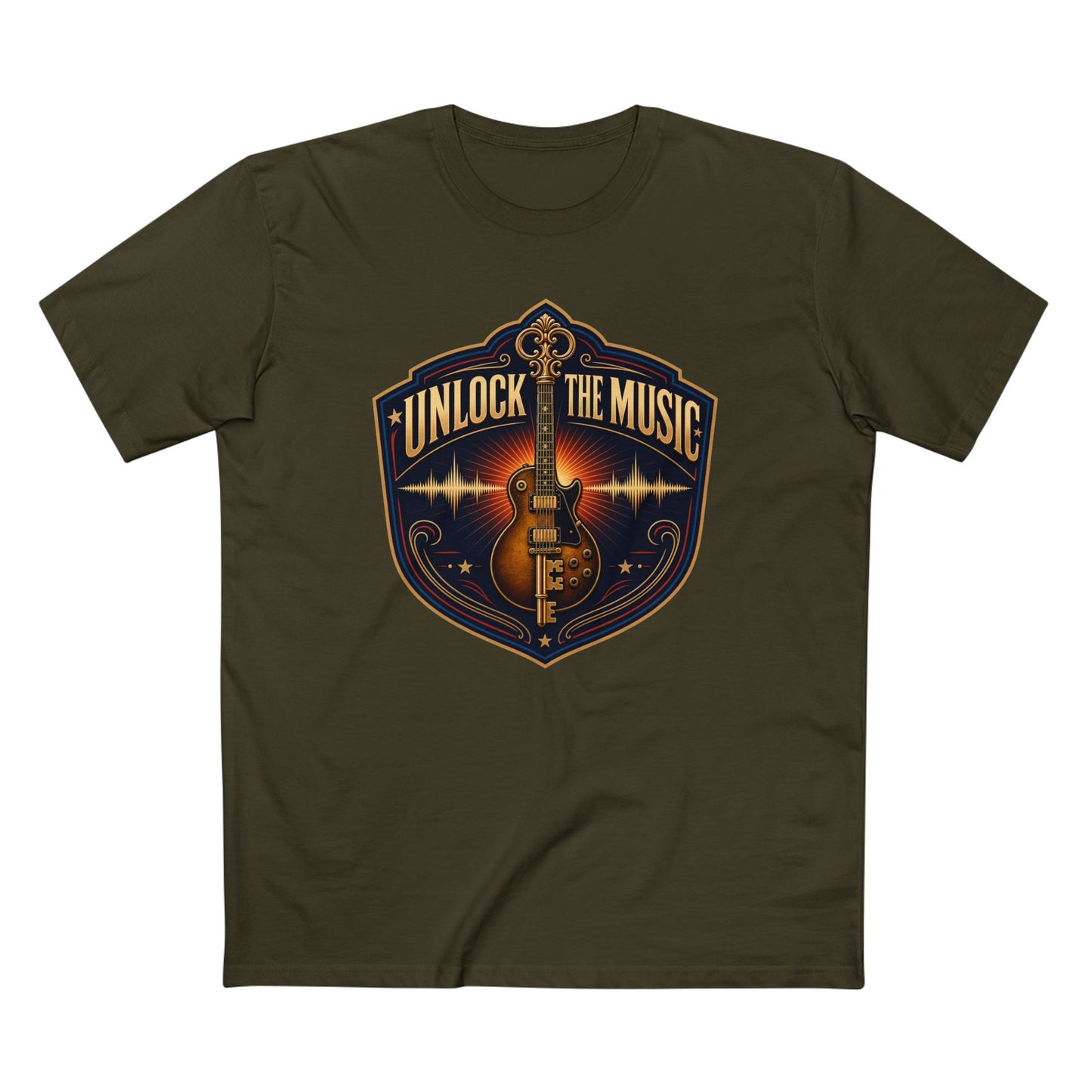 Men's Unlock The Music Logo Tee
