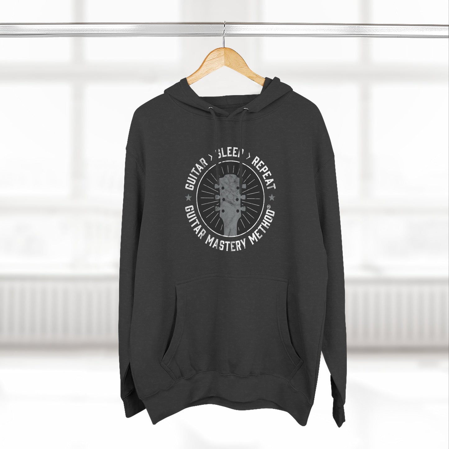 Guitar>Sleep>Repeat Unisex Hoodie